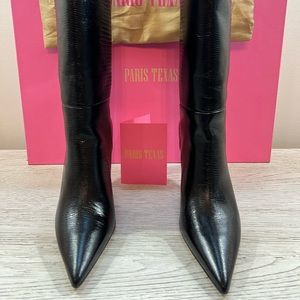 Paris Texas Embossed Mama Mid Calf Boot